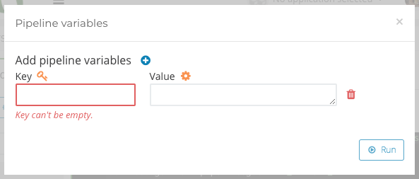 Pipeline variables